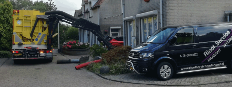 Riool verstopt Barendrecht