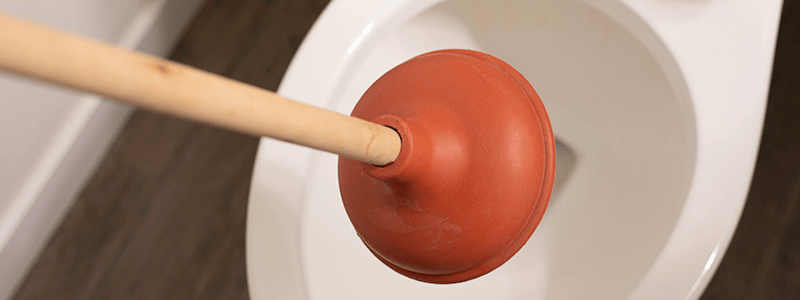 WC verstopt Breda